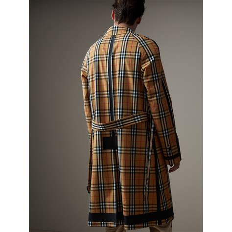 gabardina burberry vintage hombre|Burberry Gabardine Vintage Check Men's .